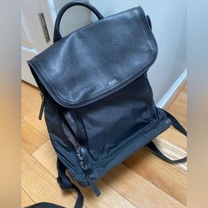 Tumi Leather Backpack